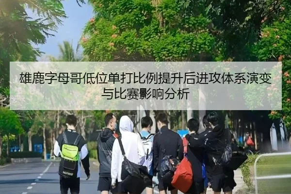 雄鹿字母哥低位单打比例提升后进攻体系演变与比赛影响分析